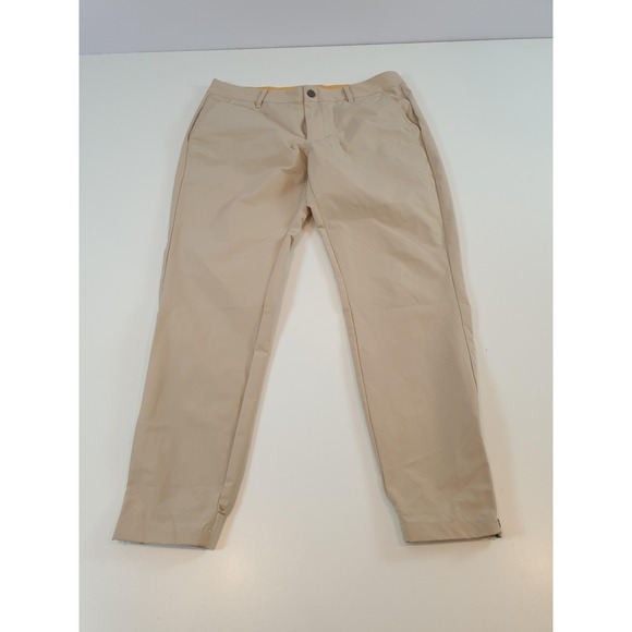 Avalon Golf Jogger Pants Men's 32 Short Polyester Stretch Zipper - Picture 1 of 13